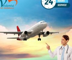 Vedanta Air Ambulance from Kolkata – Best During Emergency