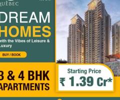 3BHK Premium Apartments in  Apex Quebac  At Siddharth  Vihar