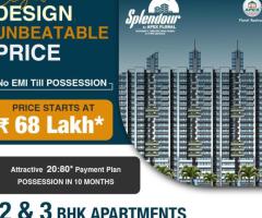 living a luxurious life 2 & 3 Bhk Apartments in Apex Splendour