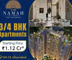 VVIP Namah 3 bhk and  4 bhk luxury Apartments in Ghaziabad