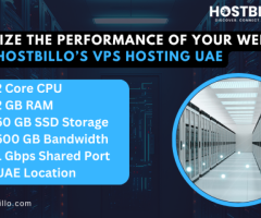 Optimize the Performance of your website with Hostbillo’s VPS hosting UAE