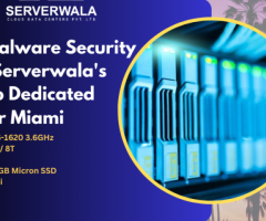 Get Malware Security with Serverwala's Cheap Dedicated Server Miami