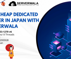 Buy Cheap Dedicated Server in Japan with Serverwala