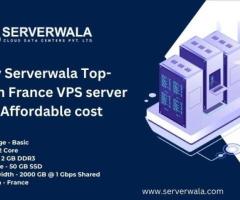 Enjoy Serverwala Top-Notch France VPS server at an Affordable cost