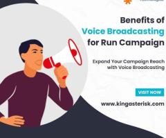 Reach your target audience quickly with voice broadcasting
