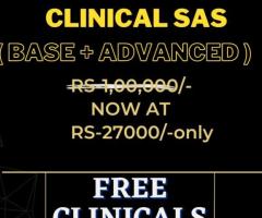 Clinical SAS course  training and placement