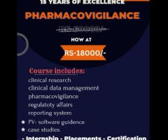Pharmacovigilance training with placements