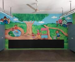 Kids Best School Wall painting From ECIL
