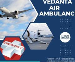 Vedanta Air Ambulance in Patna with Suitable Medical Treatment