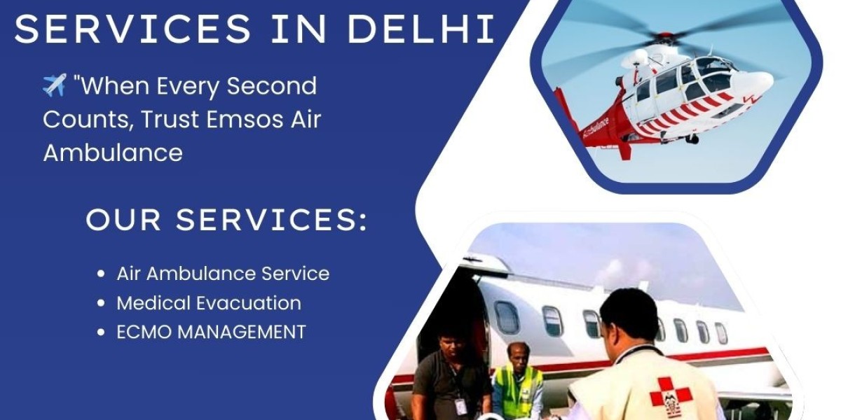 Reliable Air Ambulance Service in Delhi
