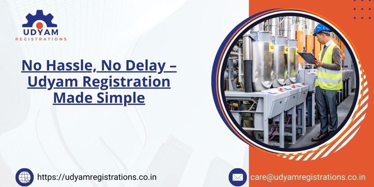No Hassle, No Delay – Udyam Registration Made Simple