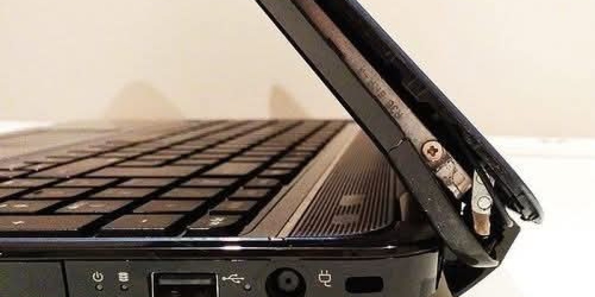 Repair of broken laptop hinges