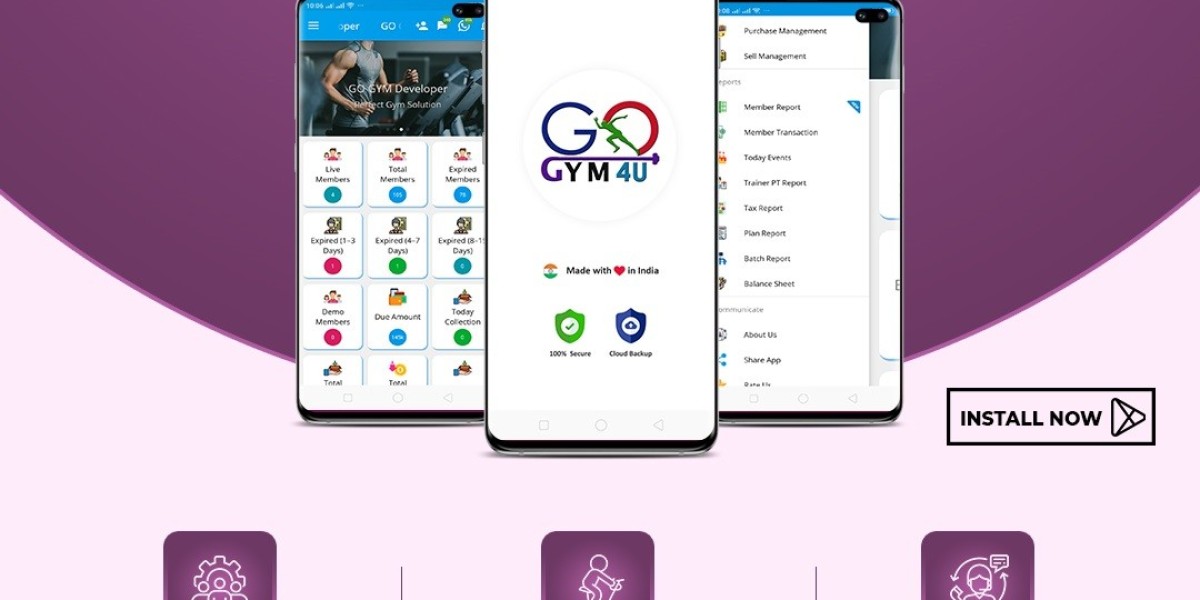 GoGym4U - All-in-One Gym Management App for Fitness Clubs and Gym Owners