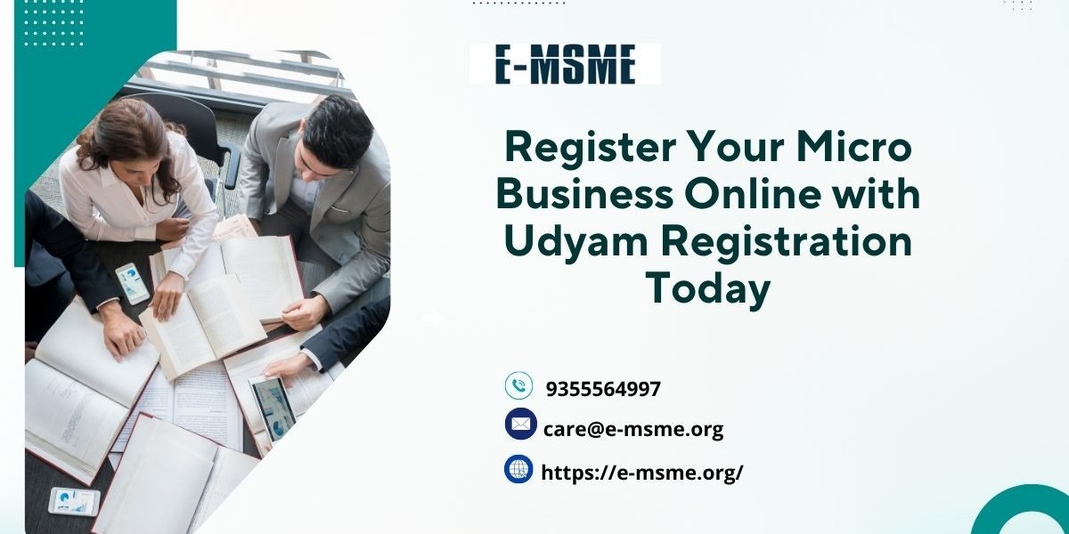 Register Your Micro Business Online with Udyam Registration Today