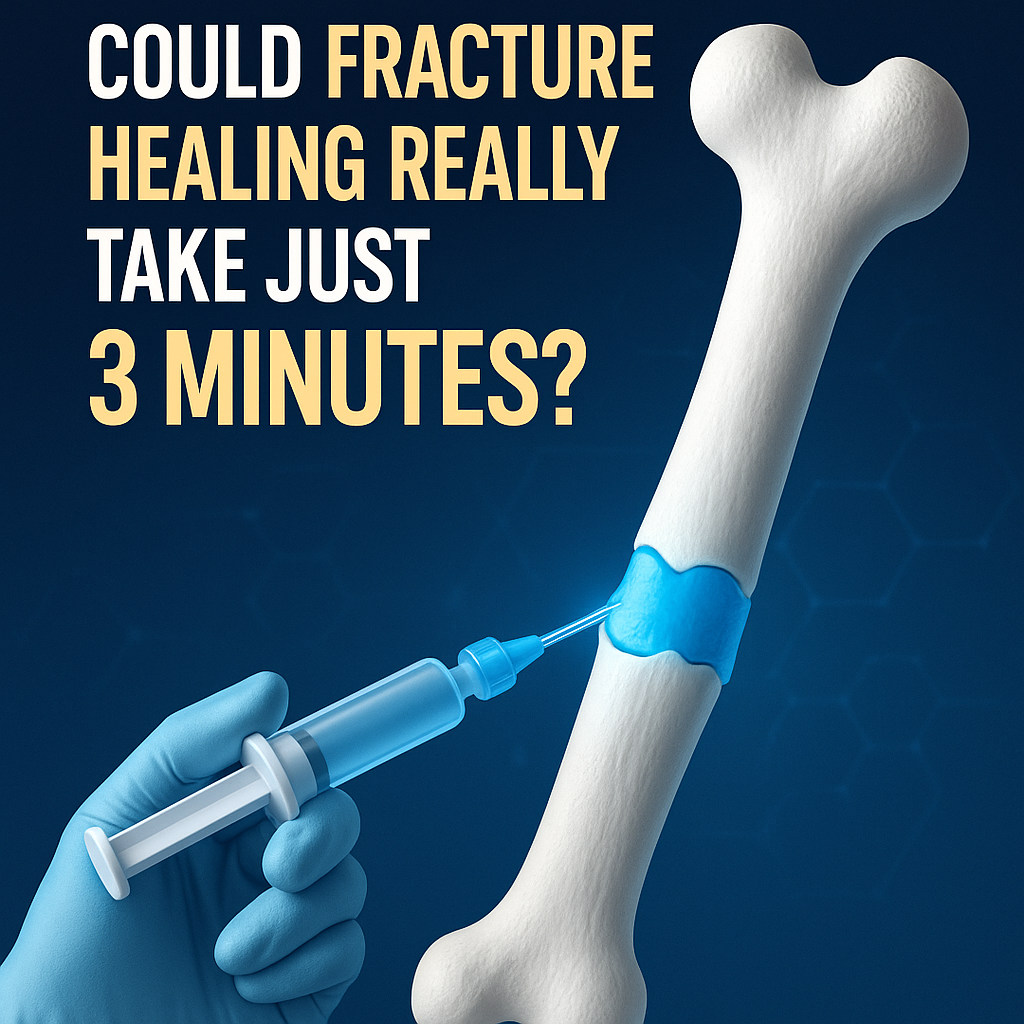 New! China’s Bone Glue Breakthrough: 3-Minute Rapid Fracture Repair.