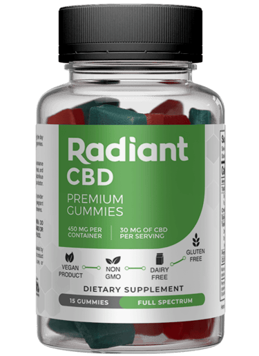 Radiant CBD Gummies Reviews | Radiant™ 450mg CBD Price | USA | LumiVibe