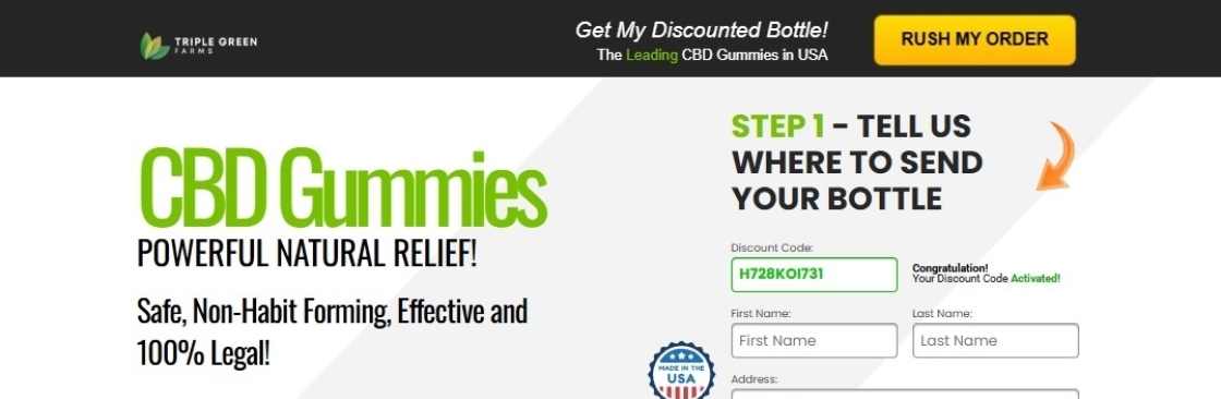 Triple Green Farms CBD Gummies Cover Image