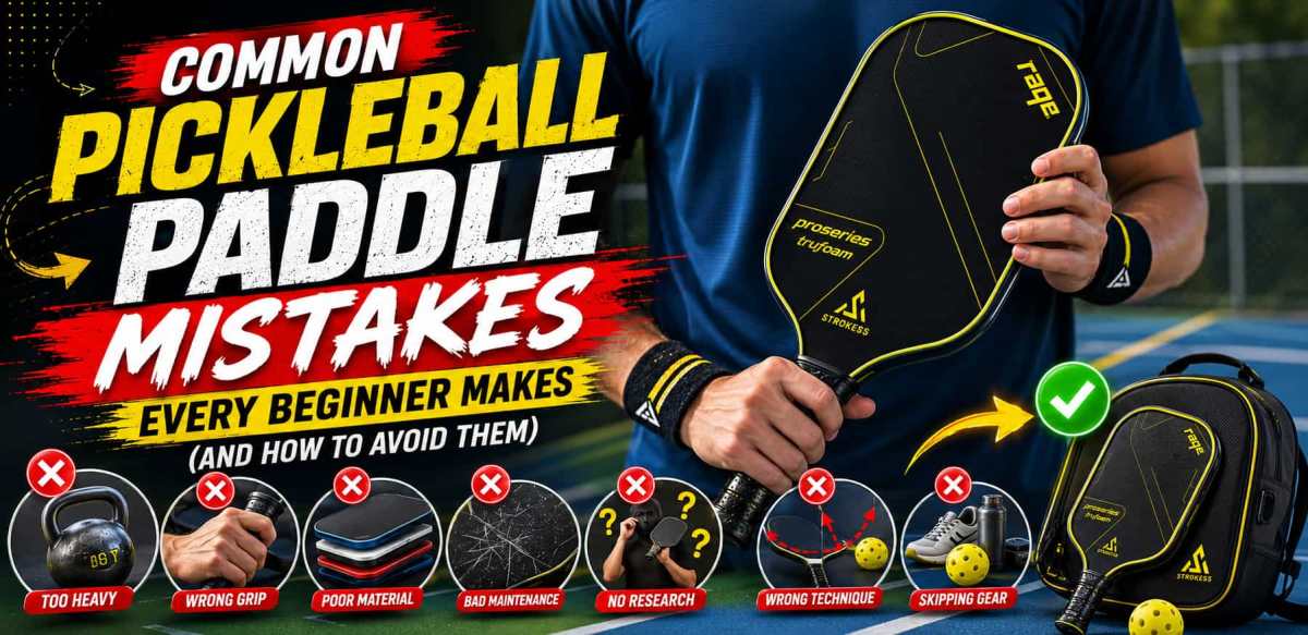 Common Pickleball Paddle Mistakes Every Beginner Makes (And How to Avoid Them) – premium paddle