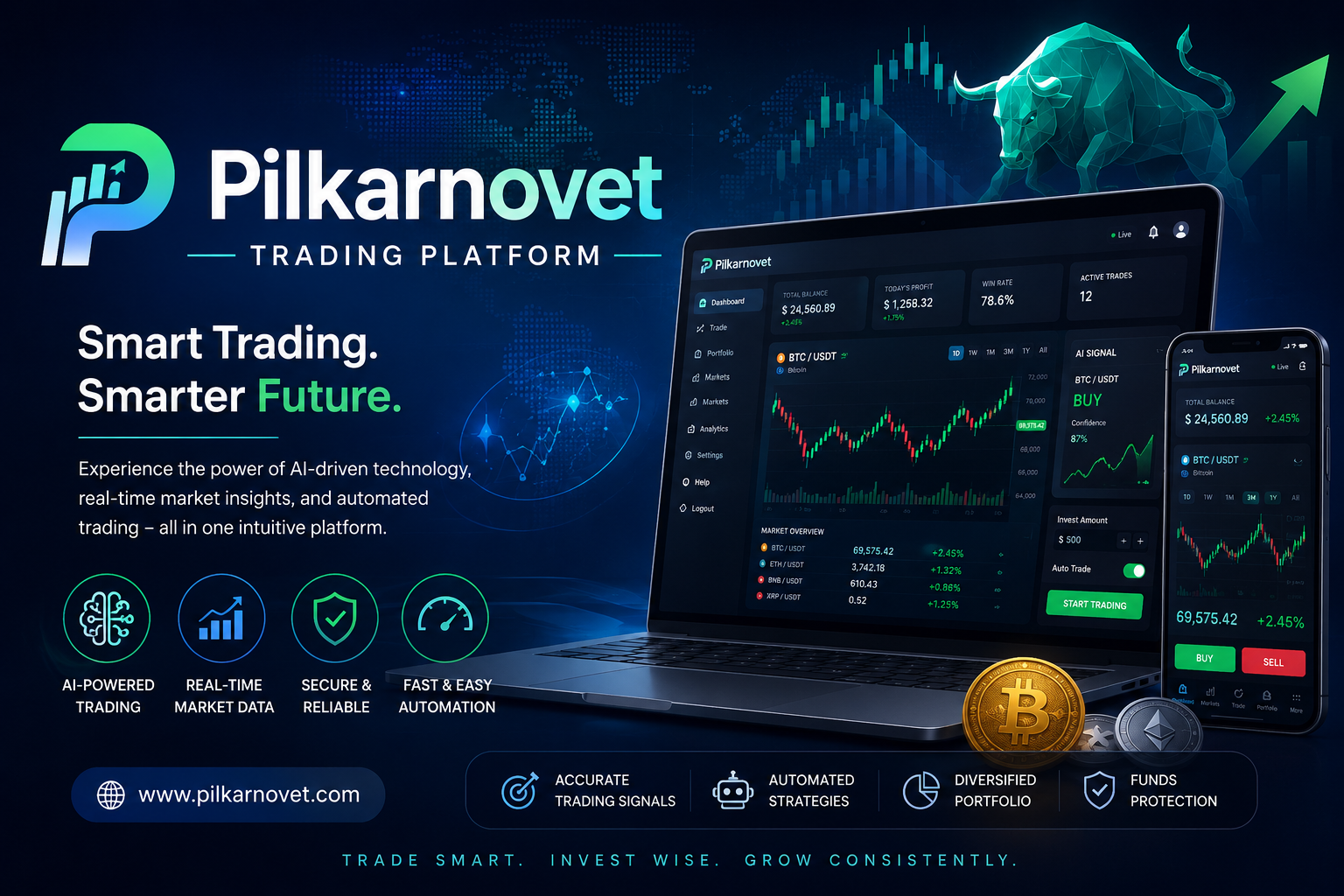 Pilkarnovet Review - Is This AI Crypto Trading Platform Legit?