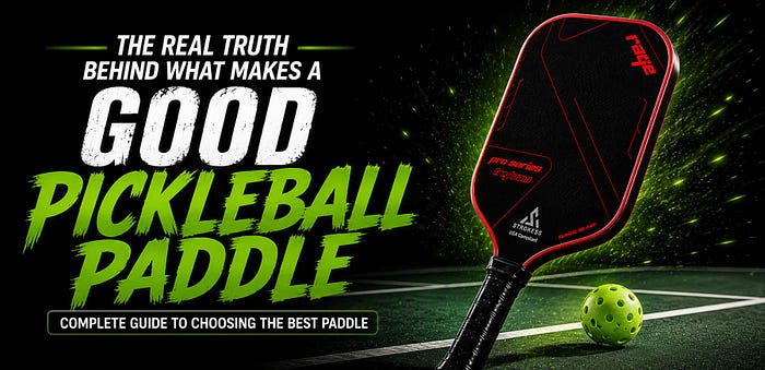 What Makes a Good Pickleball Paddle? The Real Truth – premium paddle