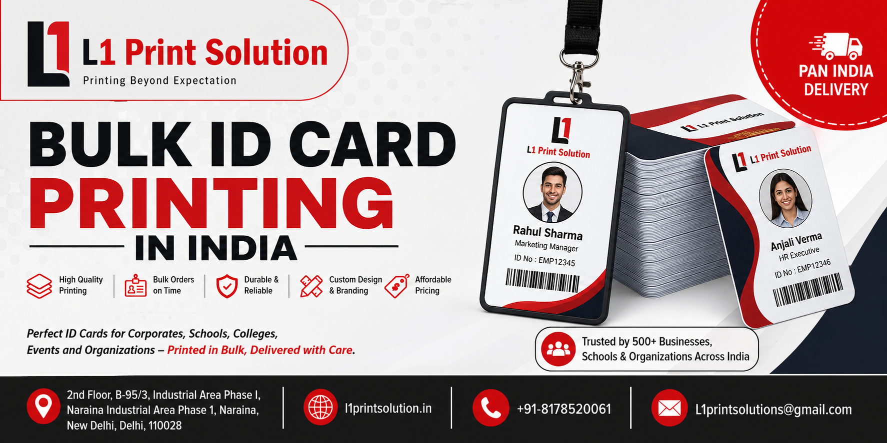 Bulk ID Card Printing in India: Quality, Cost & Buying Guide |...