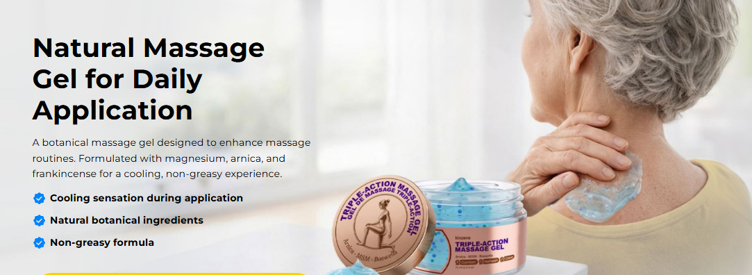 Kinzeno Gel Reviews : The Ultimate Guide to Natural Pain Relief and Enhanced Mobility