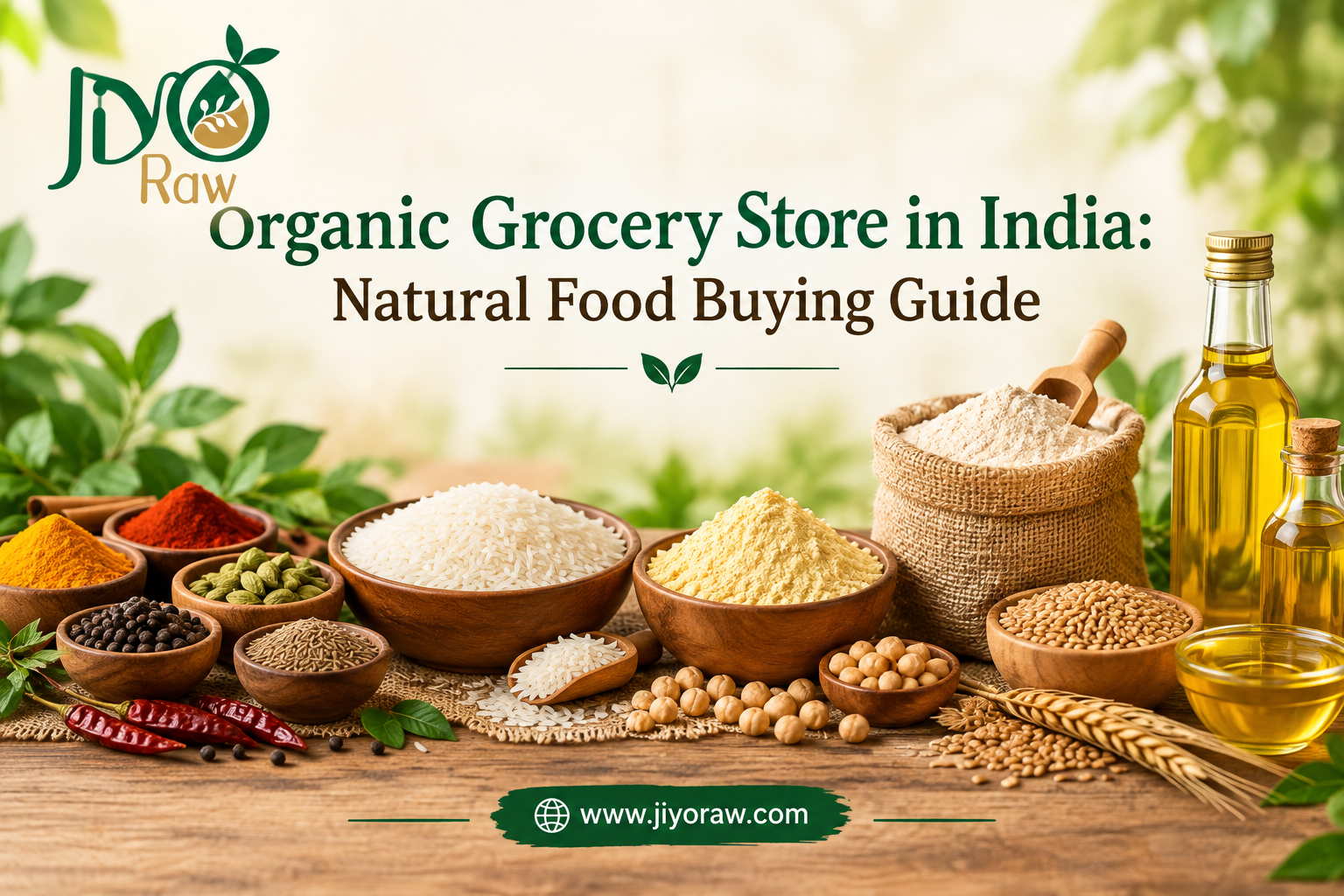 Organic Grocery Store in India: Natural Food Buying Guide  – Jiyoraw